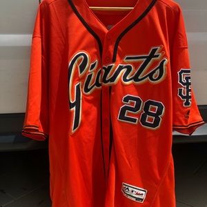 Giants posey #28 jersey